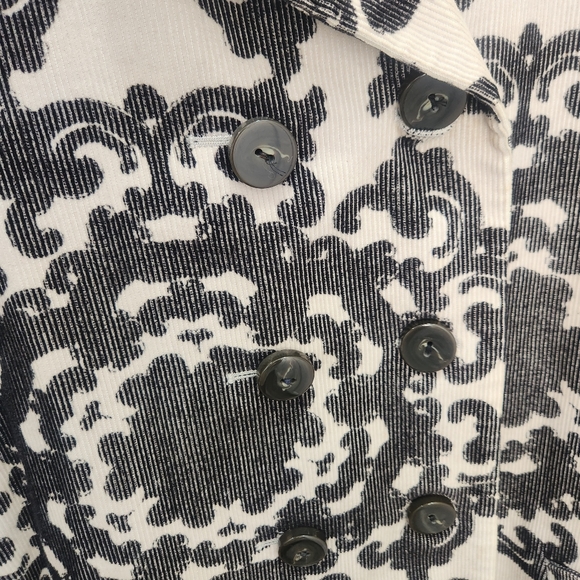 Anthropologie Leifnotes Hesa Corduroy Coat Paisley Print size 2 - Picture 10 of 14